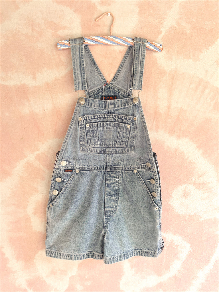 VINTAGE SHORTY OVERALLS - BLUE - 12 YEARS
