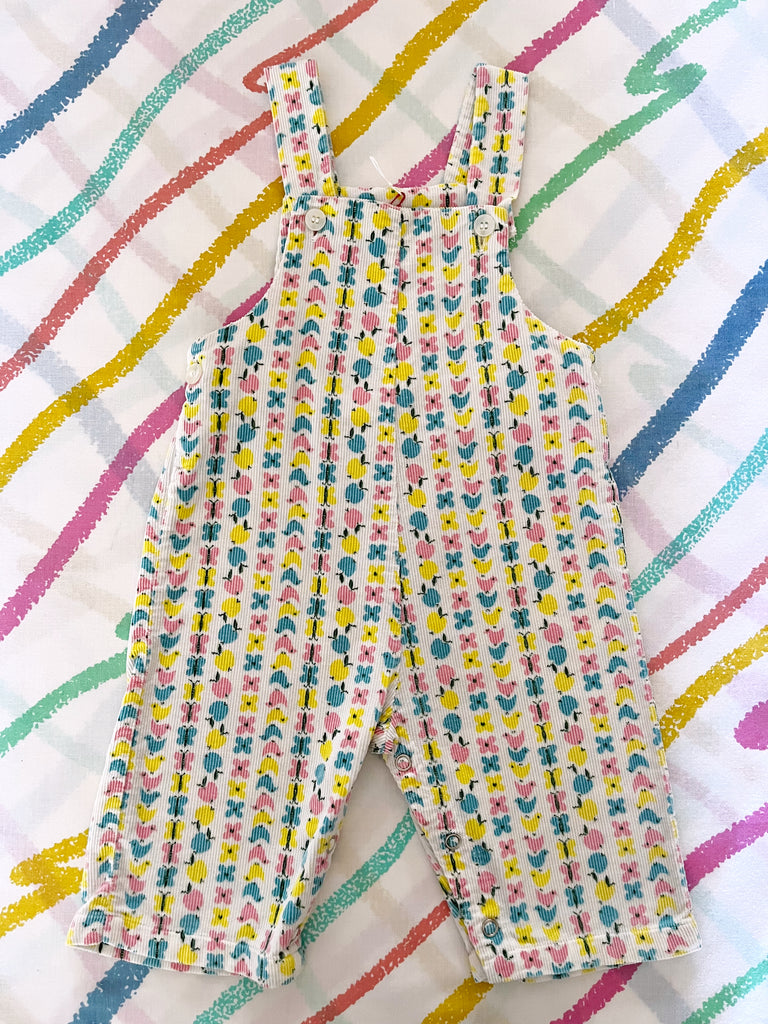 CORD OVERALLS - PASTEL - 0-1.5 YEARS