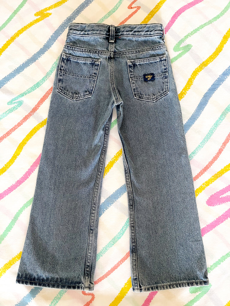 VINTAGE OSHKOSH BLUE JEANS - SIZE 6