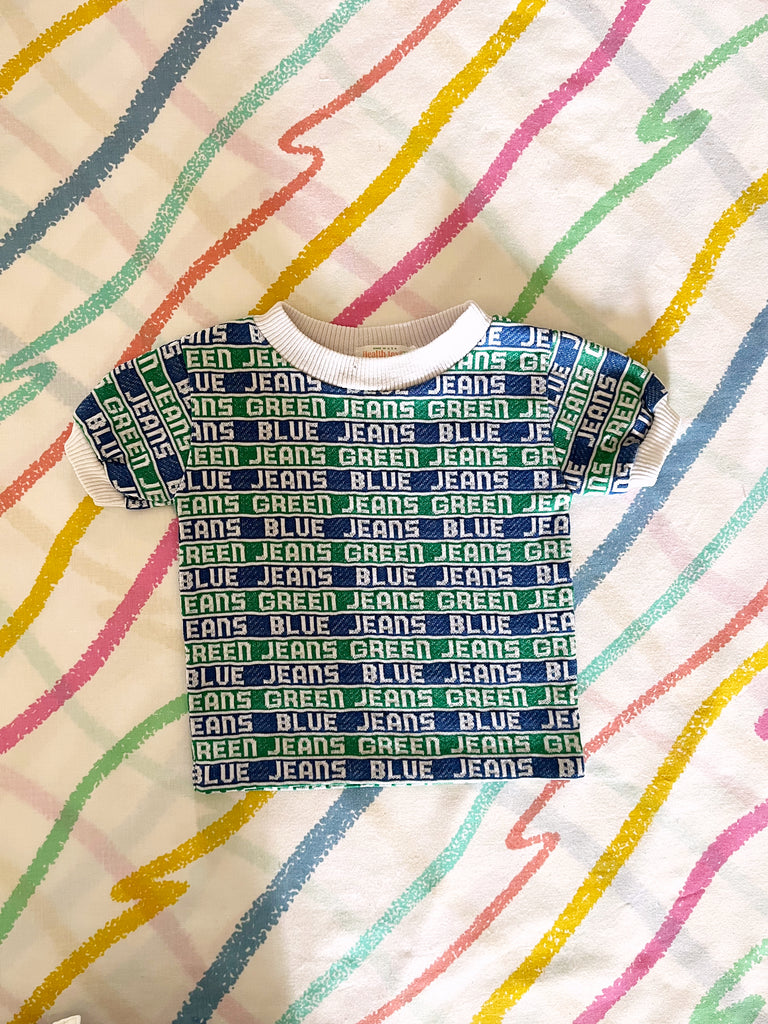 VINTAGE 1980’s HEALTH-TEX TODDLER STRIPE TEE - SIZE 2