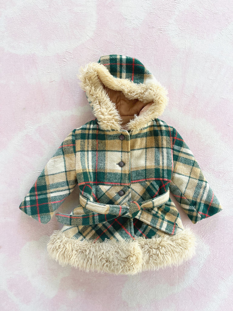 SHEARLING JACKET - MRS CLAUS - 2-3 YEARS