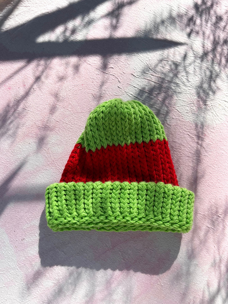 HANDKNIT BEANIE - DR SEUSS