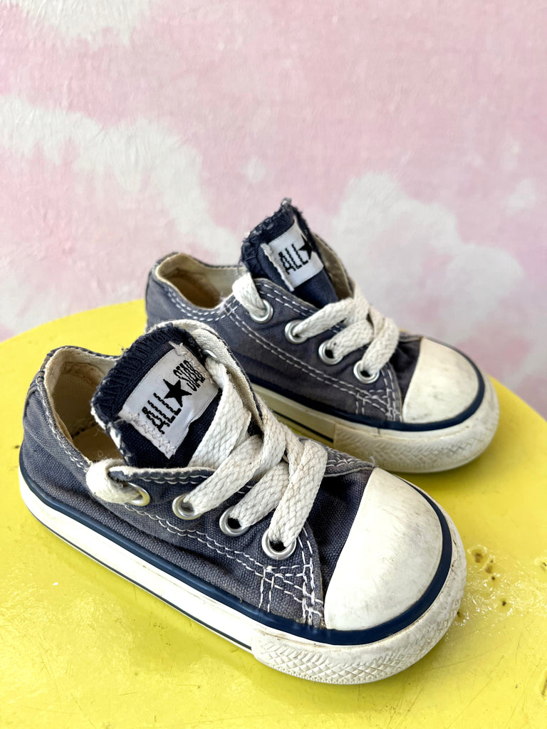PRELOVED LIGHT BLUE CONVERSE - SIZE UK4