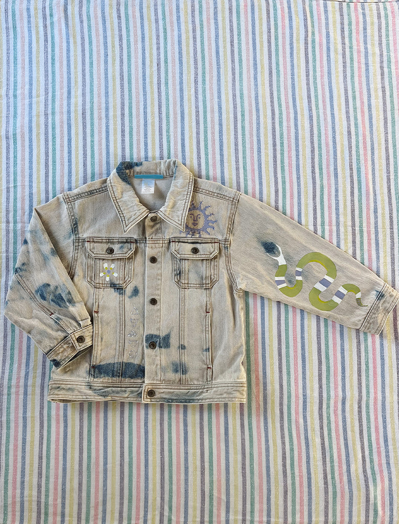 VINTAGE CUSTOM JACKET ACID WASH - 5 YEARS
