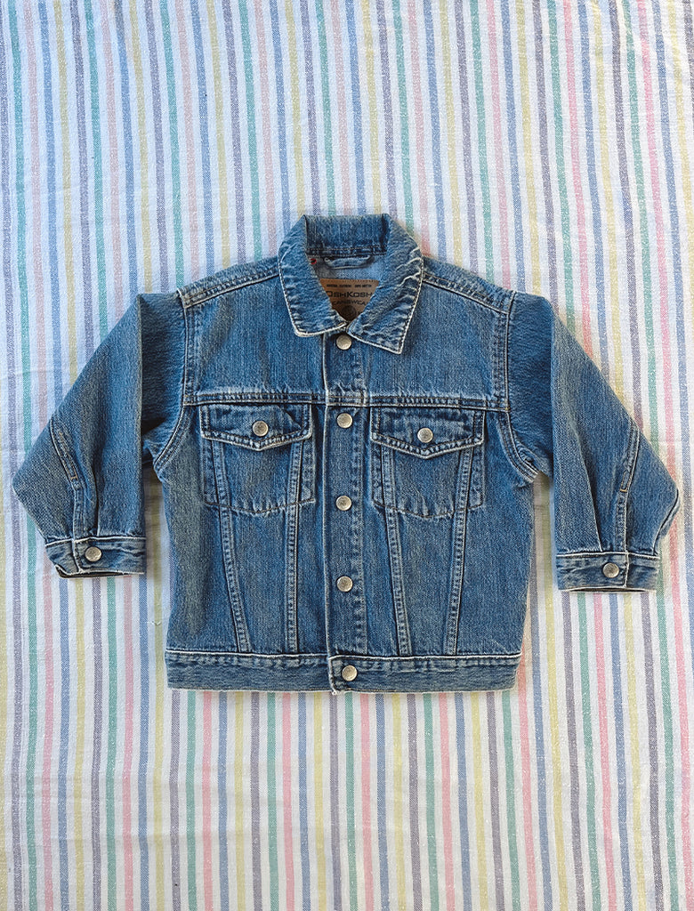 VINTAGE OSHKOSH DENIM JACKET - 4 YEARS
