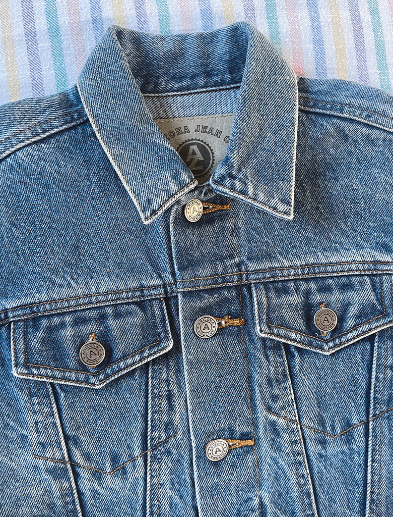 ARIZONA JEANS CO DENIM JACKET - 7 YEARS