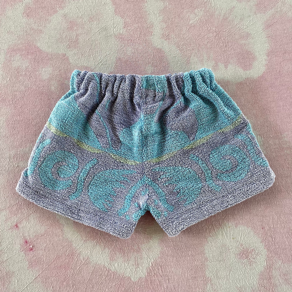 JOEY VINTAGE TOWEL SHORTS - 90'S SURF BABE  - 3-4 YEARS