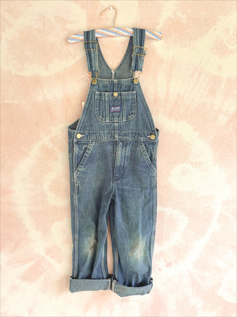 BIG SMITH DENIM OVERALLS - CLASSIC BLUE - 7 YEARS