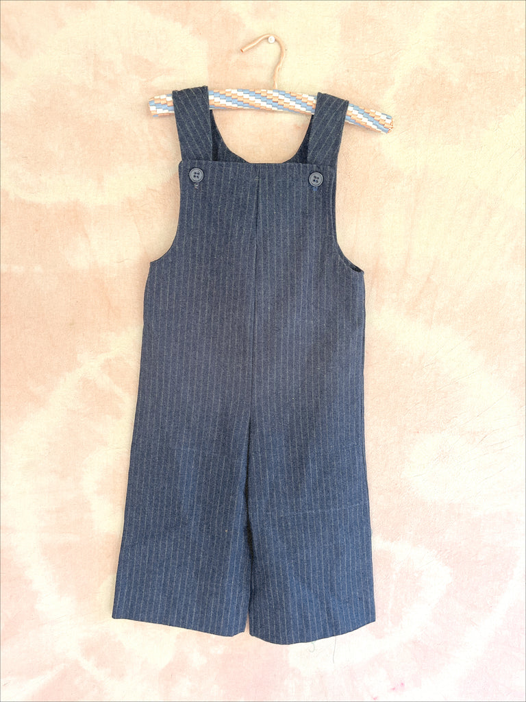 VINTAGE HANDMADE OVERALLS - CLASSIC BLUE DENIM - 4 YEARS