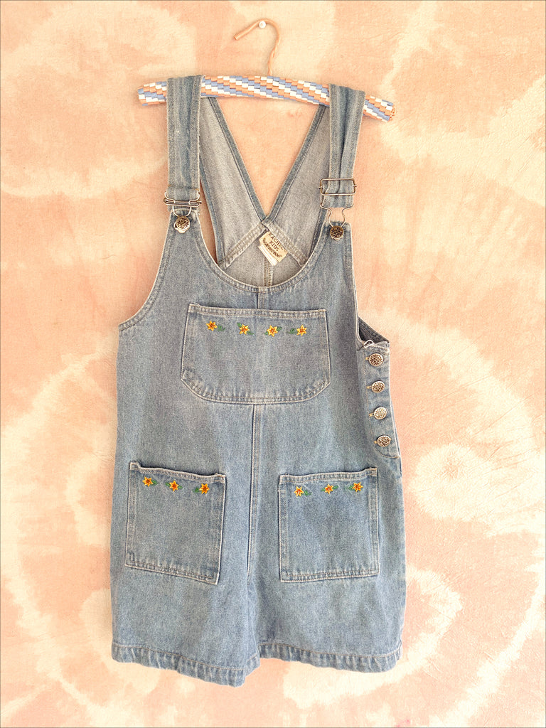 VINTAGE SHORTY OVERALLS - BLUE - 12 YEARS