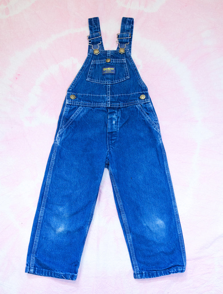 kids vintage OSH kosh denim overalls