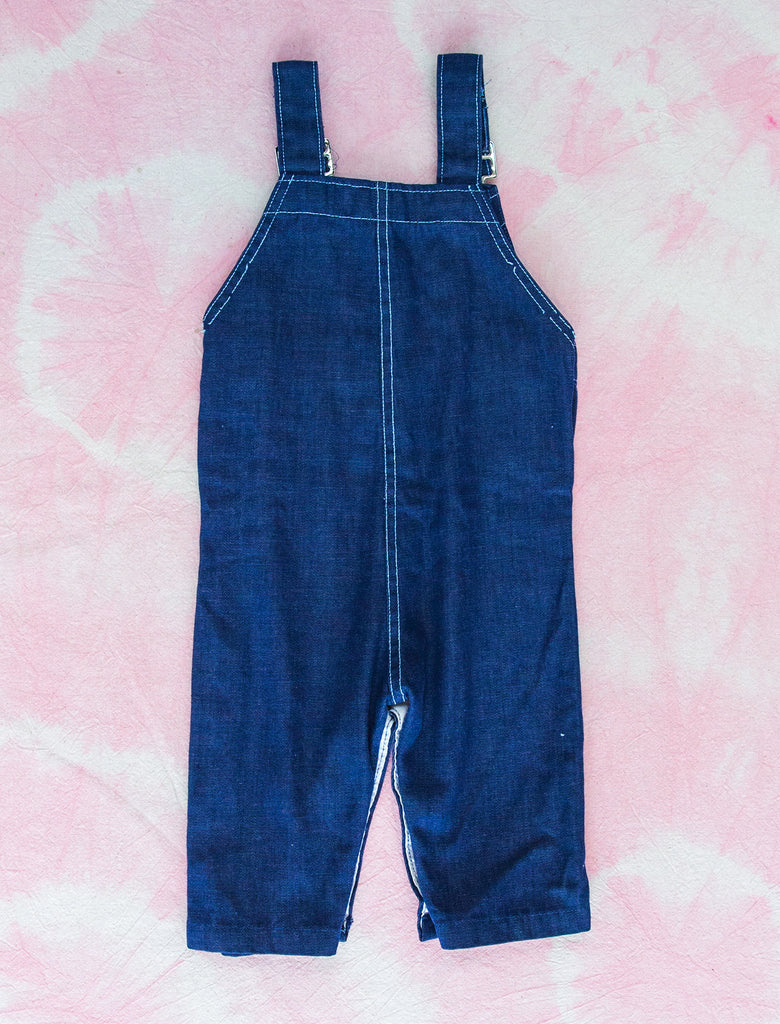 HEALTH TEX OVERALLS -  DENIM - 1-2 YEARS