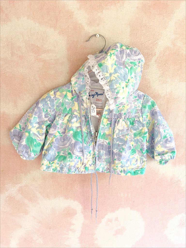 WINNING MOVES FLORALS JACKET - 6 MONTHS