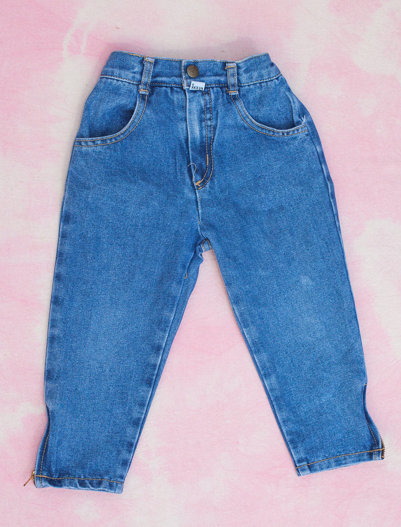 joey rainbow kids vintage guess denim mom jeans