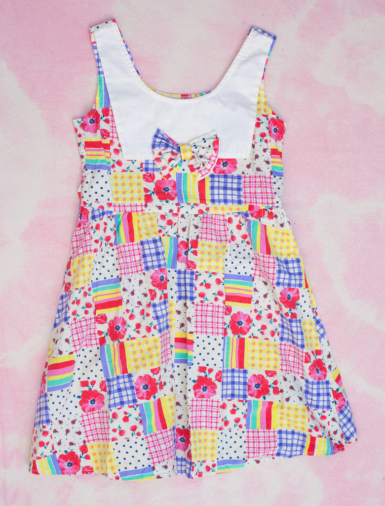 joey rainbow kids vintage 90s dress 