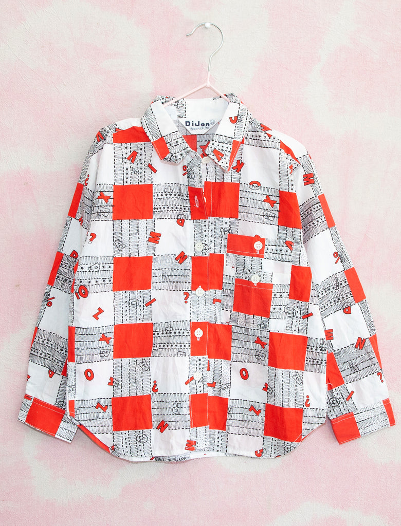 JOEY RAINBOW KIDS VINTAGE long sleeve button down shirt