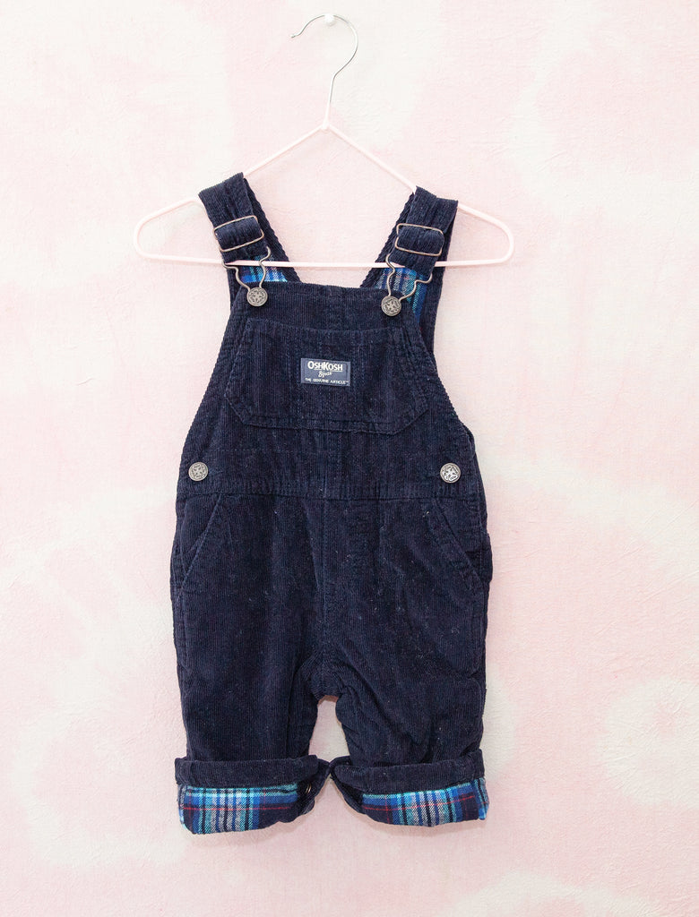 joey rainbow kids vintage clothing Oshkosh overalls, cord and flannel