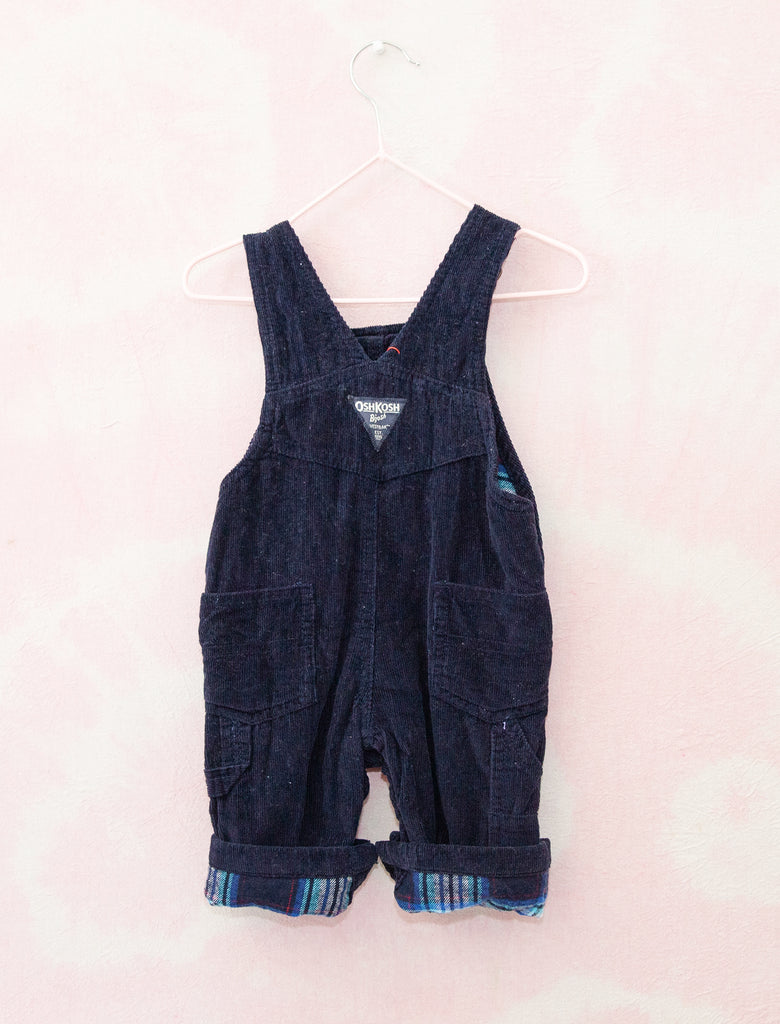 joey rainbow kids vintage clothing Oshkosh overalls, cord and flannel