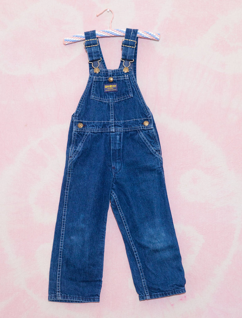 joey rainbow kids vintage clothing Oshkosh denim overalls