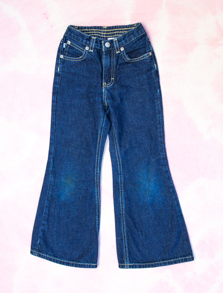 90S TOMMY HILFIGER JEANS - DARK DENIM - 6-7 YEARS
