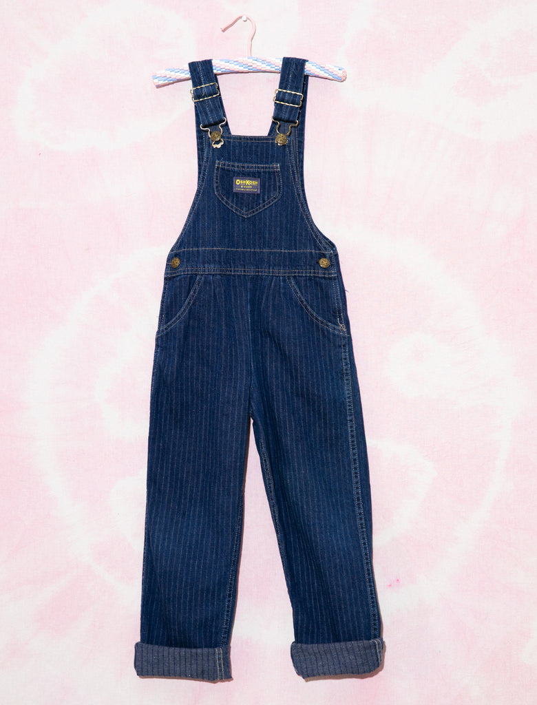 joey rainbow kids vintage denim overalls